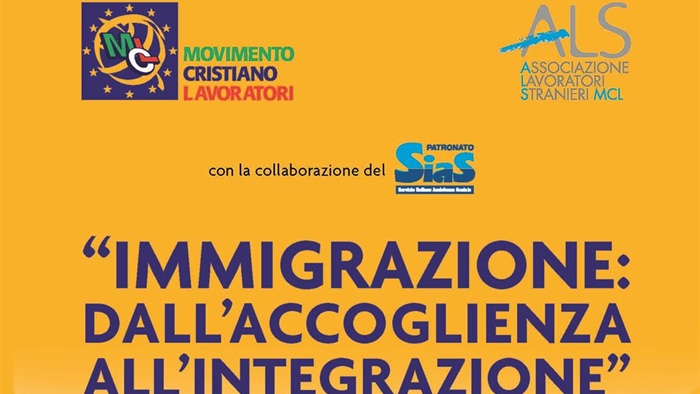 Convegno: &rsquo;Immigrazione: dall&rsquo;accogienza all&rsquo;integrazione&rsquo;